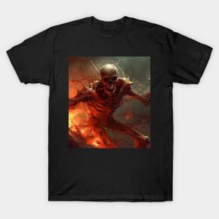 Diablo Necromancer Skeleton Minion T-Shirt